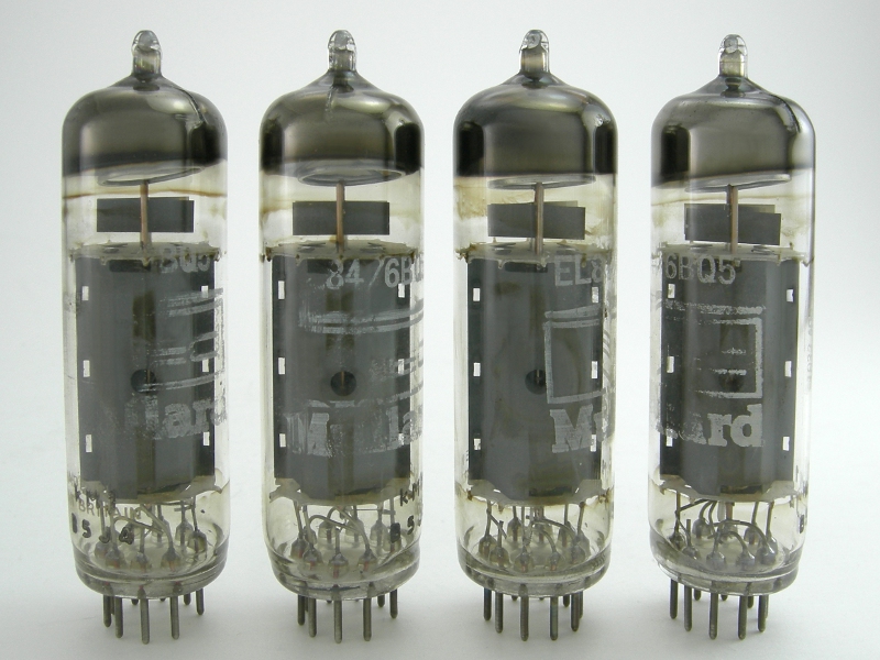 アンプ EL84 Matched Quad JJ EL84 Apex-matched Power Tubes - Matched Quartet | Sweetwater