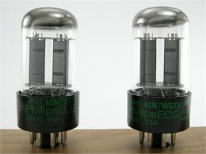 Philips JAN 6SN7WGTA - matched pair