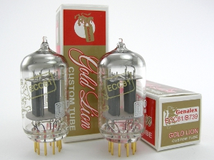 Genalex Gold Lion 12AT7 / ECC81 / B739 - precision matched sets