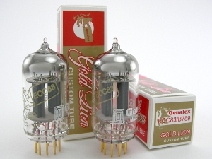 Genalex Gold Lion 12AX7 / ECC83 / B759 - precision matched sets