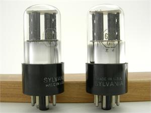 Sylvania 6SL7GT - matched pair