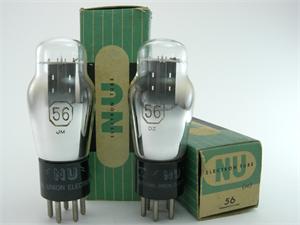 National Union 56 triode - matched pair National Union 56 triode - matched pair