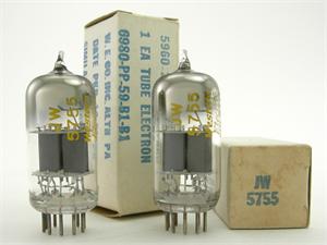 Western Electric 420A / JW 5755 - matched pair