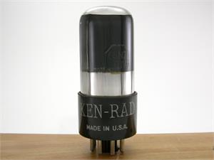 Ken-Rad 6SN7GT / VT-231 - black glass Ken-Rad 6SN7GT / VT-231 - black glass