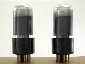Sylvania 6V6GT - smoked glass, matched pair Sylvania 6V6GT - smoked glass, matched pair