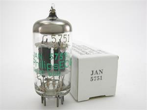 Sylvania JAN 5751 / 12AX7 - gray plates Sylvania JAN 5751 / 12AX7 - gray plates