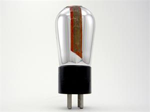00A Champion Triode - globe bottle, engraved base
