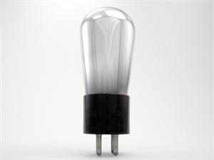 01A / UX-201A / 201-A RCA Radiotron Triode - globe bottle, engraved base