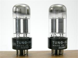 Tung-Sol 6SN7GTB - tall bottle, matched pair
