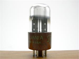 Sylvania 6SN7WGT - early black plates, chrome dome Sylvania 6SN7WGT - early black plates, chrome dome