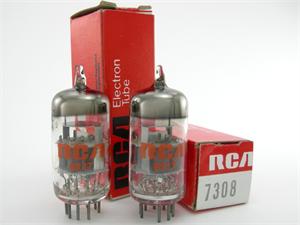 Sylvania 7308 / 6DJ8 - RCA label