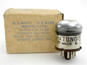JAN-CTL-717A / VT-269 Pentode - made by Tung-Sol