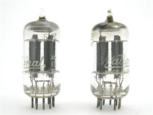 12AU7 / 5963 Sylvania made - premium matched pair