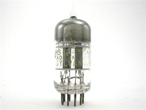 Sylvania 12AT7WA - triple mica, gray plates