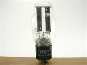 National Union 5U4G - ST bottle, ribbed black plates National Union 5U4G - ST bottle, ribbed black plates