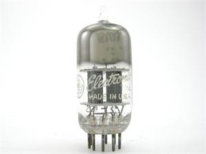 GE 12AY7 - early gray plates, windmill getter