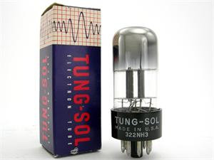 Tung-Sol 6SL7GT - ribbed gray plates, tall bottle
