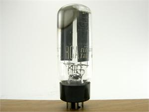 RCA 5U4GB - black plates, tall bottle RCA 5U4GB - black plates, tall bottle