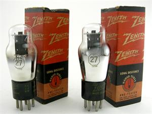 Sylvania 27 triode - matched pair