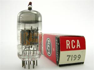 RCA 7199 - black plates RCA 7199 - black plates