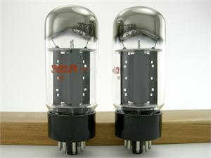 Sylvania 7027A - premium matched pair, RCA label