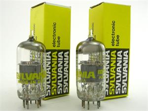 Sylvania 6GH8A - premium matched pair