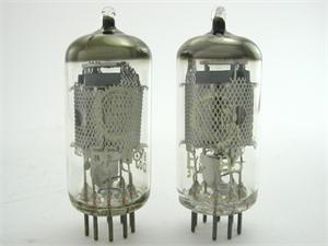 Valvo EF86 - premium matched pair, mesh plates