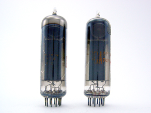 6BQ5 / EL84 RCA - smoked glass matched pair