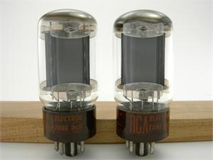 Tung-Sol 5881 / 6L6GB - premium matched pair, RCA label