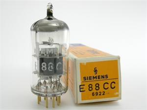 Siemens 6922 / E88CC - 1970s, gold pins