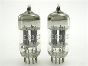 Siemens 12AX7 / E83CC - premium matched pair