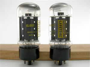 Realistic 6L6GC - matched pair