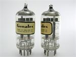 Genalex GEC 12AT7 / A2900 - black plates, matched pair