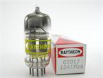 Raytheon 6201 / JAN-12AT7WA - black plates, triple mica