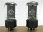 Mullard GZ34 / 5AR4 - 4 notch plates, short bottle, matched pair