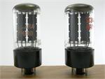 Mullard GZ34 / 5AR4 - 4 notch plates, short bottle, matched pair