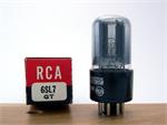 6SL7GT RCA - gray glass, bottom getter