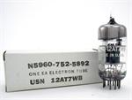 12AT7 / 6201 / USN-12AT7WB GE - triple mica, support rods, etc.