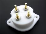 4 pin teflon tube socket - James Audio design