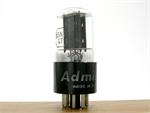 6SN7GT RCA made - staggered black plates, bottom getter