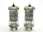 12AX7 / ECC83 Telefunken smooth plates - premium matched pair