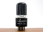 6SN7GT RCA made - black glass, staggered black plates