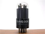 6SN7GT Tung-Sol - round black plates, black glass