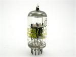 12AT7WA / 6201 Raytheon - ribbed black plates, halo getter