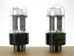 Sylvania 6SN7GTB - yellow label, matched pair