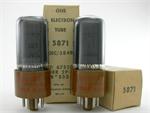 Marconi 5871 / 6V6GT - matched pair