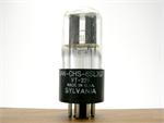 Sylvania 6SL7GT / VT-229 - black plates, bottom getter