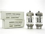 12AT7 / 6201 / USN-12AT7WB GE - premium matched pair