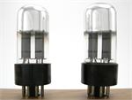 6SN7GTA Sylvania made - premium matched pair, tall bottle
