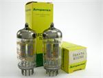 Mullard 12AX7 - matched pair, Amperex labels